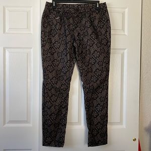Metaphor Black Floral Lace Pants